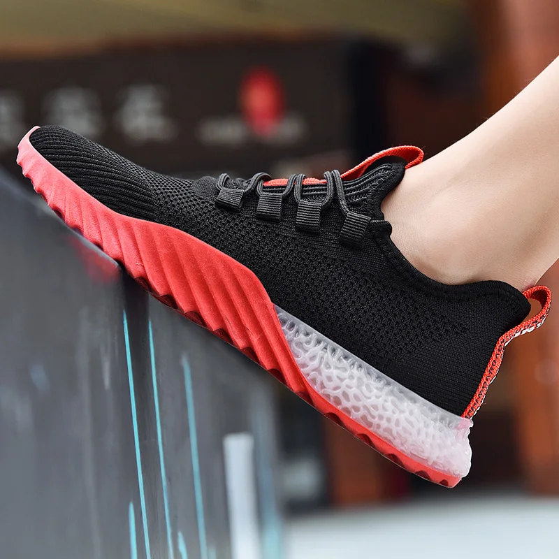 Tenis Femenino Tenis Mujer 2020 kadın Tenis ayakkabıları nefes dantel-up örgü çorap kadın Sneakers spor ayakkabı Chaussure Femme