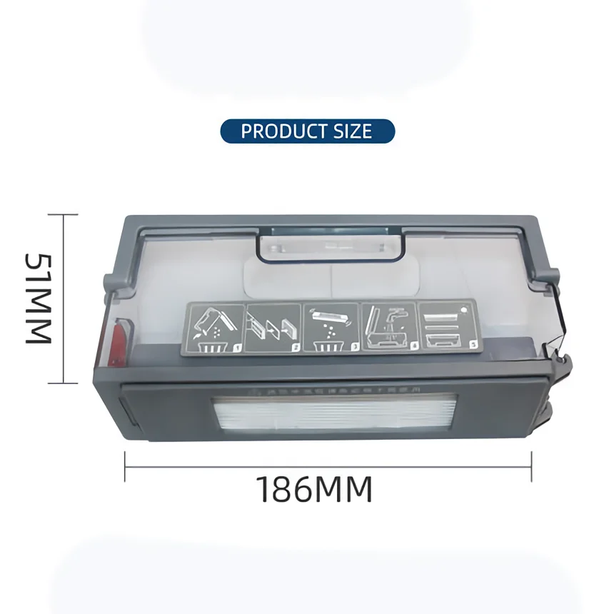 Compatible For Ecovacs OZMO 920 950 Robot Vacuum Cleaner Garbage Collector Dust Box Replacement Spare Parts Accessories