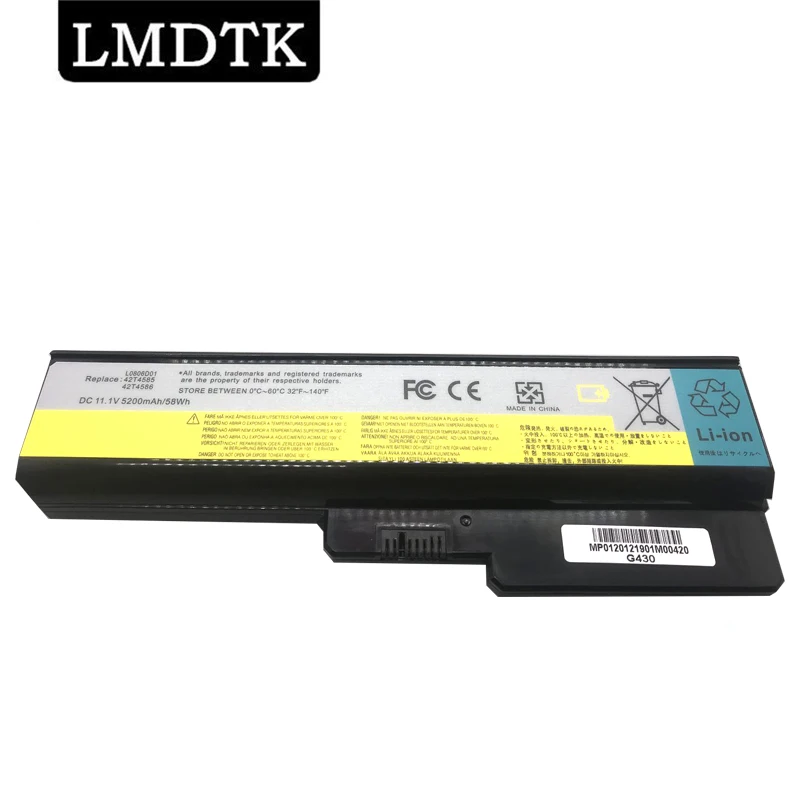 

LMDTK NEW 6 CELS LAPTOP BATTERY FOR LENOVO G430 G450 G455A G530 G550 L08S6C02 LO806D01 L08L6C02 L08L6Y02 L08N6Y02