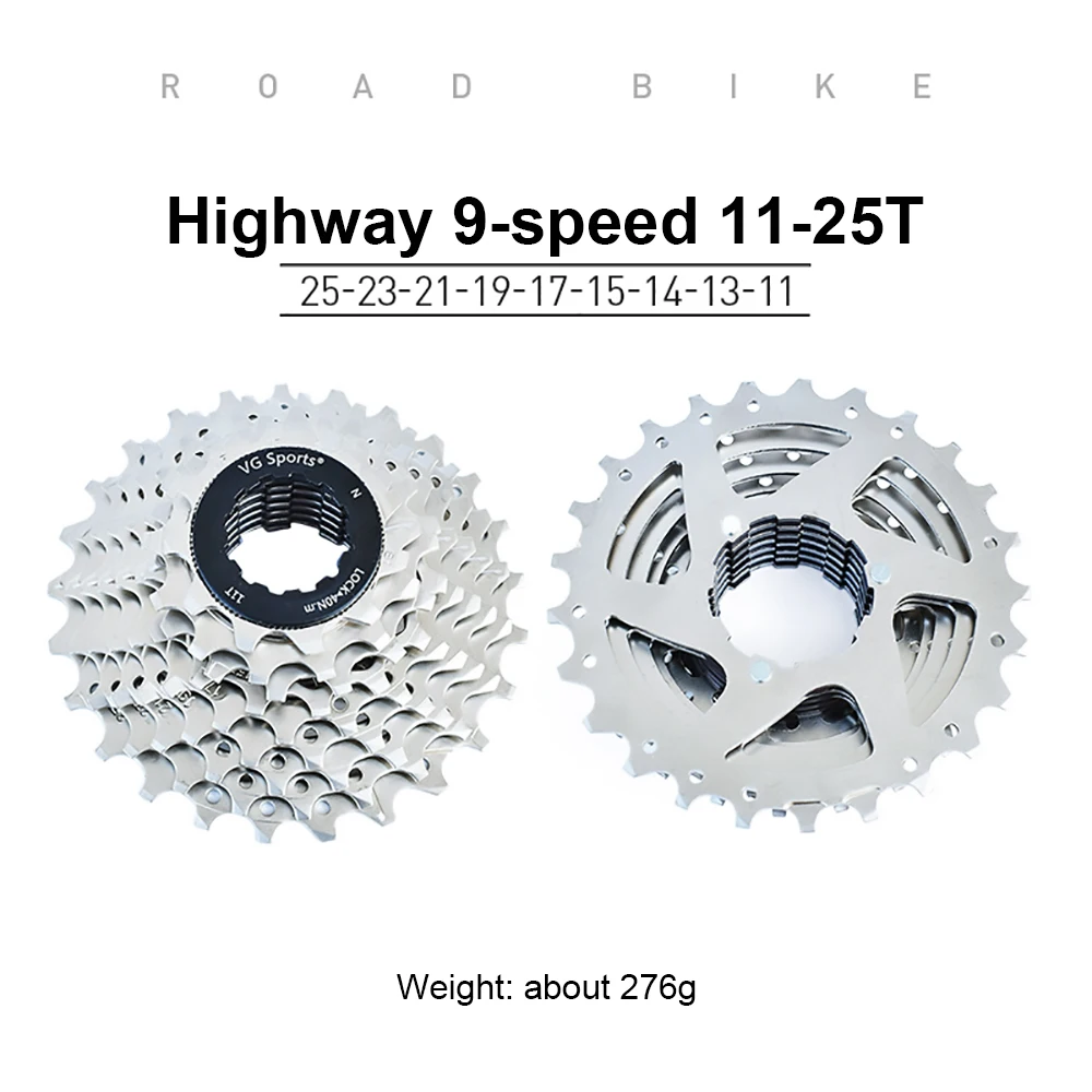 

Road Bike 8 9 10 11 Speed Velocidade 11-25T/28T//32T/36T40T/42T Bicycle Cassette Freewheel MTB Sprocket for SHIMANO/SRAM