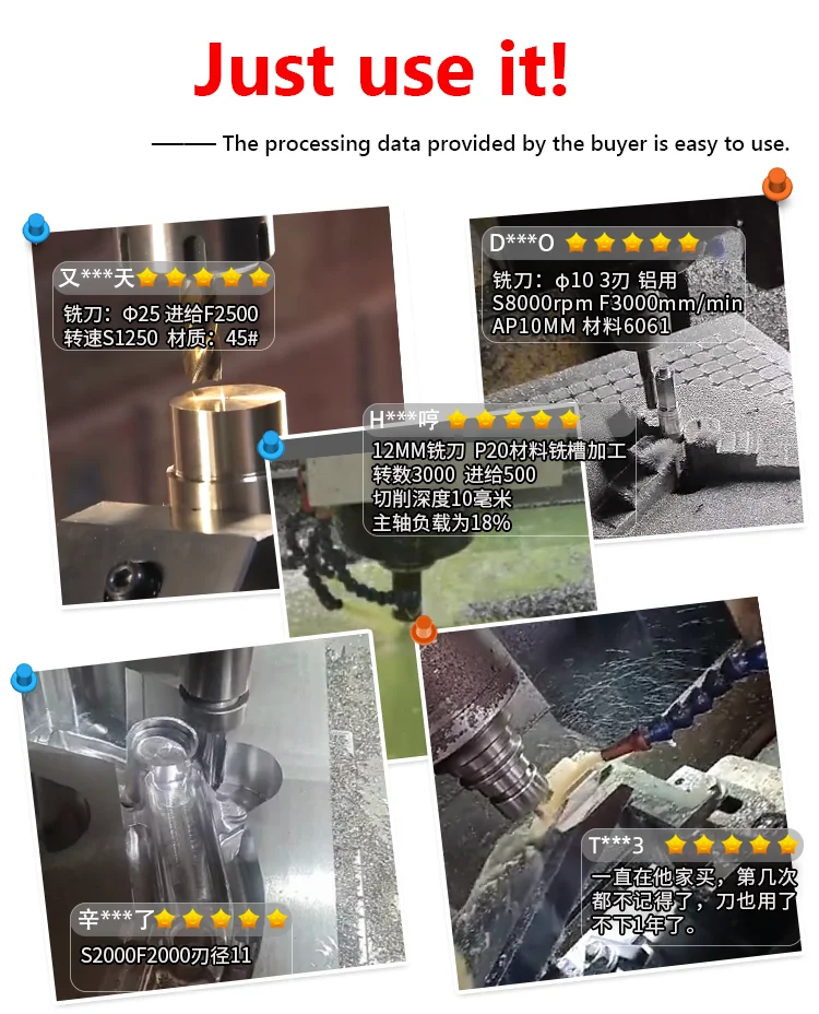 HRC60 Xay Cắt Carbide 2 Sáo 4 Sáo 1,2 Năm 3,4,5,6 Năm 7,8,9,10 Năm 11,12,14,16,18,20Mm Tay Cầm Xay Cắt Kim Loại CNC Cắt