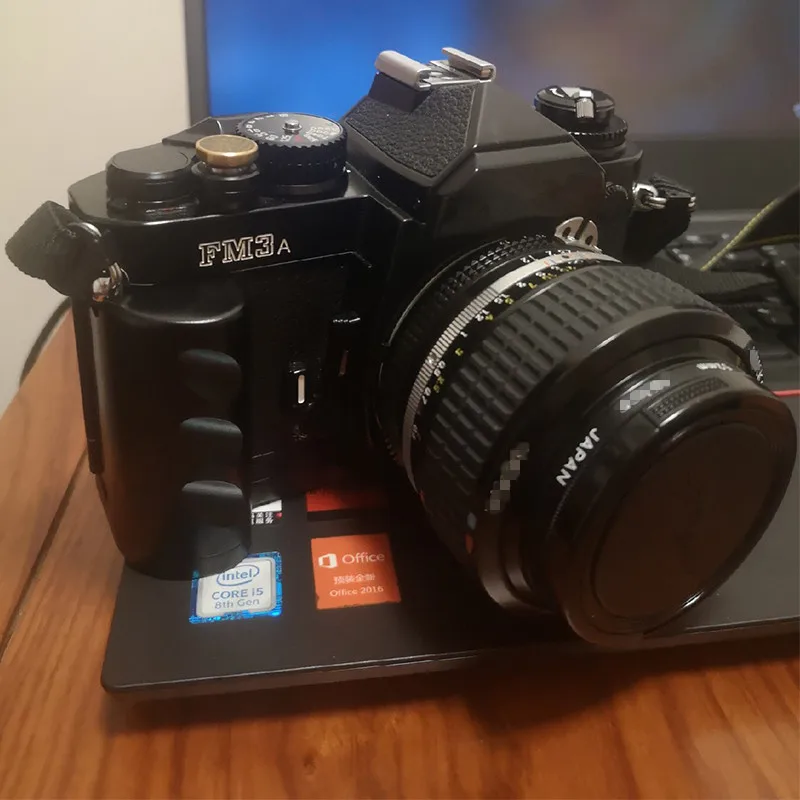 Bộ Sạc Nhanh Đế Bám Tay Cầm, nhôm L Plate Giá Đỡ Dành Cho Máy Ảnh Nikon FM2 FM3 FE FE2 FM Camera Phù Hợp Với Arca Thụy Sĩ Ballhead