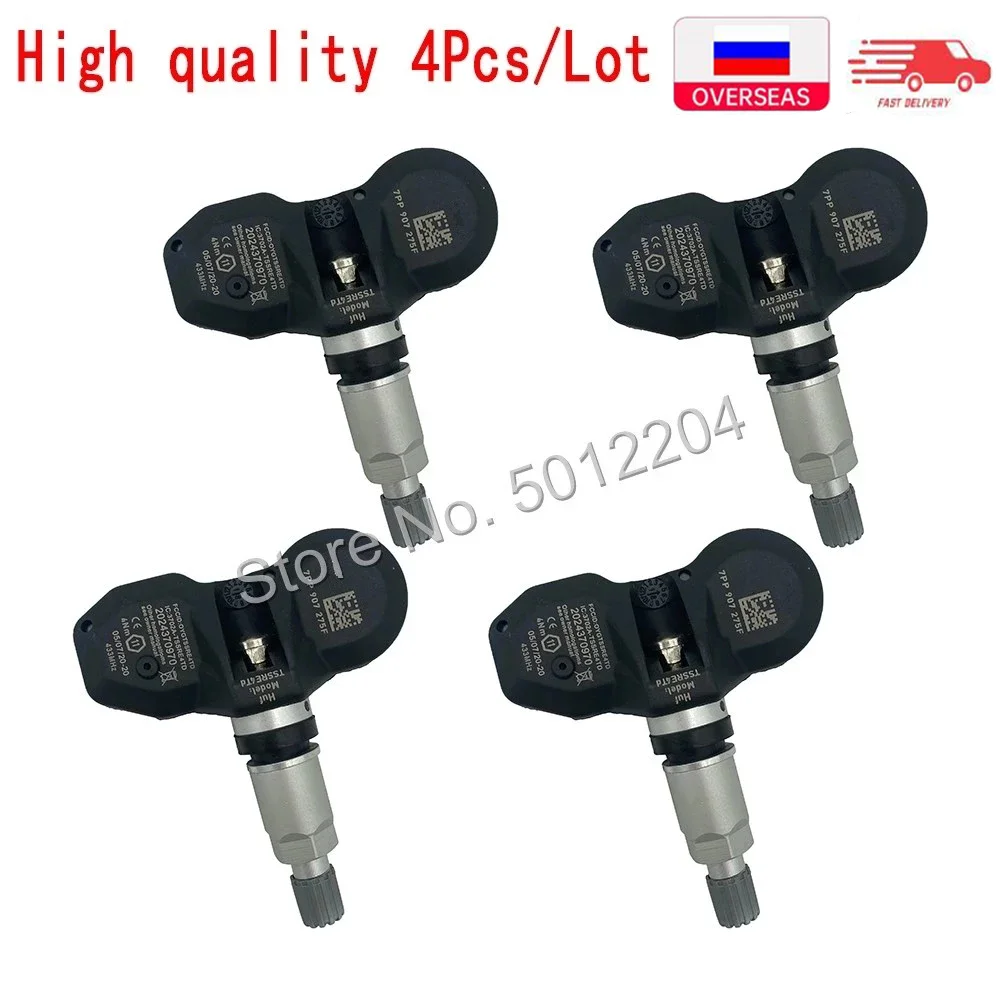 

7PP907275F TPMS Tire Pressure Monitor Sensor System For Audi A4 A6 Allroad A8 Q7 R8 RS4 RS7 S4 S6 S8 2000-2018 433MHz 7P0907275