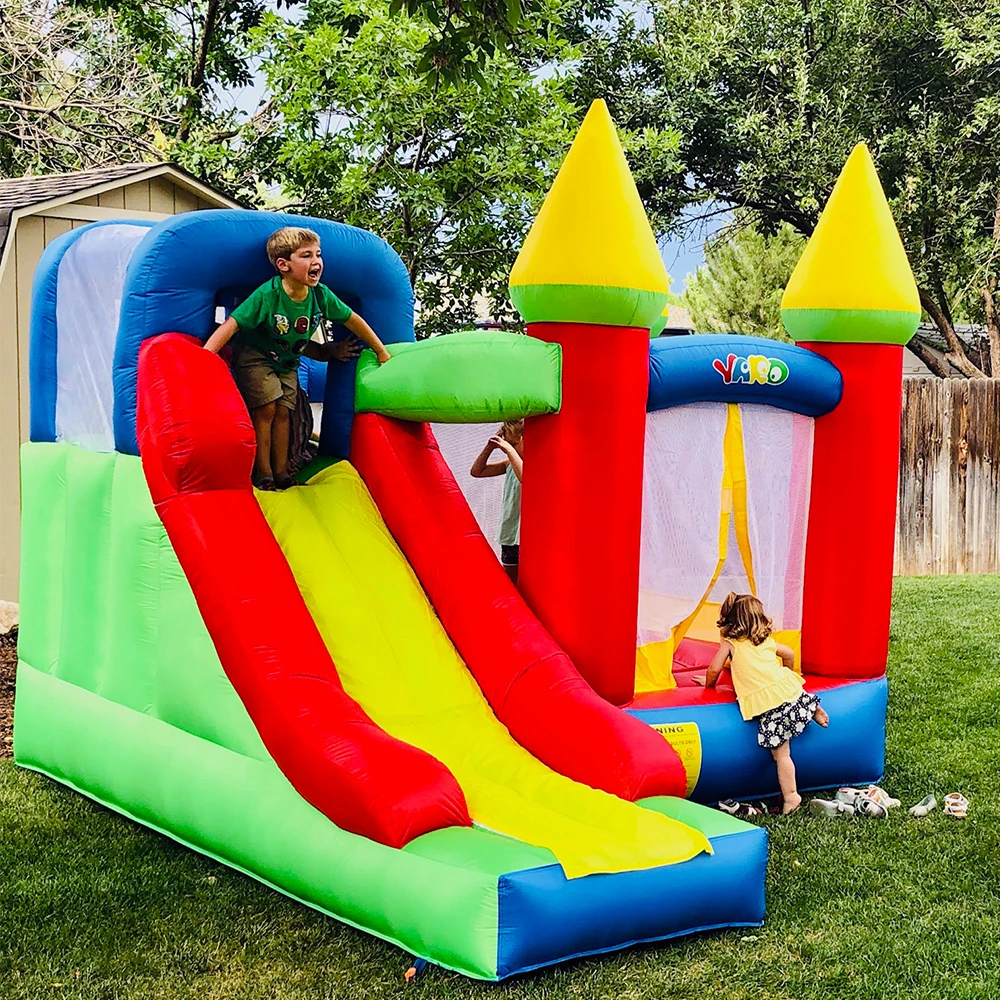 Yard Inflatable Bounce House Castle Jumper Moonwalk Bouncer Kids Jumping Castle Children's Inflatable Trampoline Best Stay Home