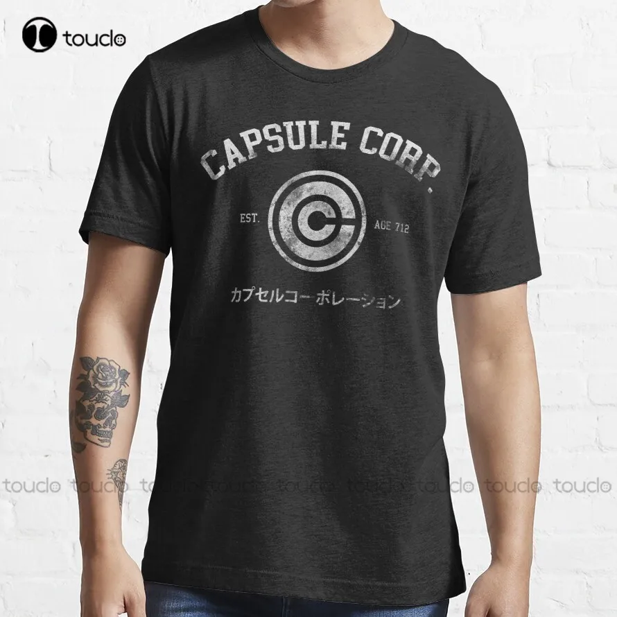 Capsule Corp. Capsule Corporation Bulma Dragon T-Shirt Custom Aldult Teen Unisex Digital Printing Tee Shirt Fashion Funny New