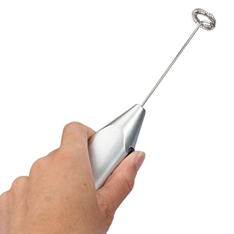 Electric Mini Mixer Frother Milk Whisk For Whipping Cooking Hand Hold Whisker Coffee Egg Milk Ice Cream Multi-Function Whisk