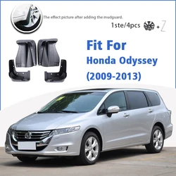 Mudguard For Honda Odyssey JDM Model 2009-2013 RB3 RB4 Front Rear 4pcs Mudflaps Mudguards Splash Guard Fender 2010 2011 2012