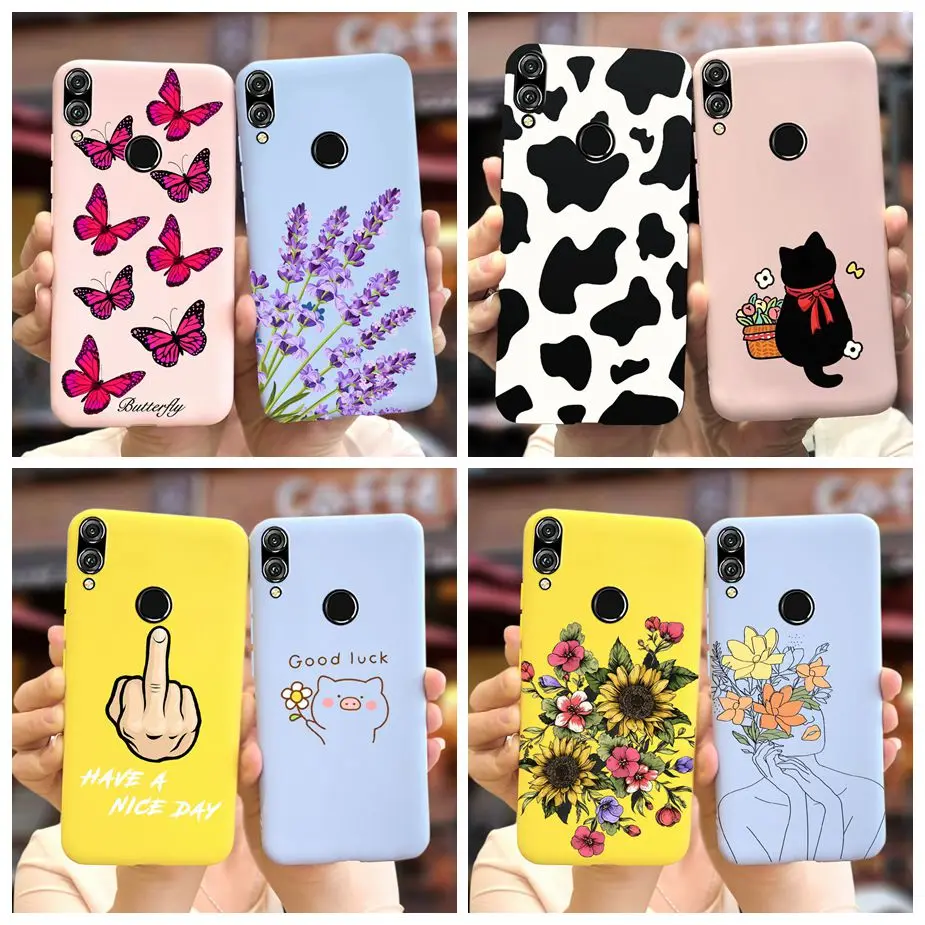 For Huawei Honor 8X Case Honor 8A 8C 8S Cover Cute Fashion Candy Painted Cover Case For Honor 8A 8C 8S 8X Honor8X Fundas Housing