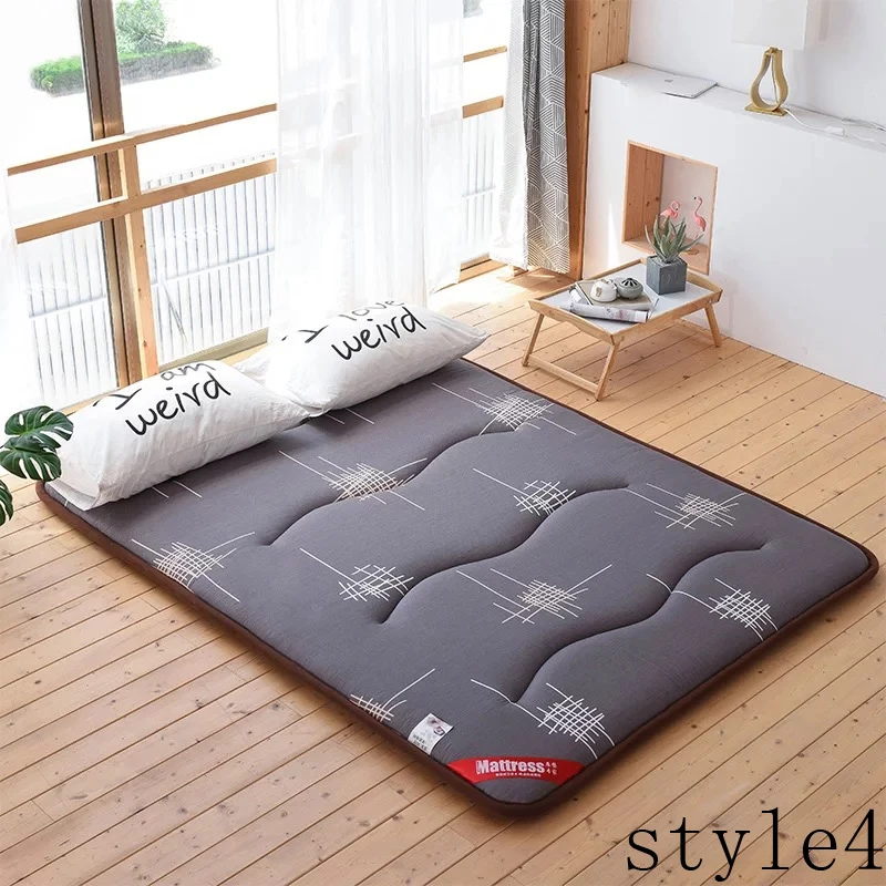 Comfortable Soft Fold Tatami Mattress student dormitory single double Bedding Mattress Topper Tatami Thick Warm Cotton Mattress