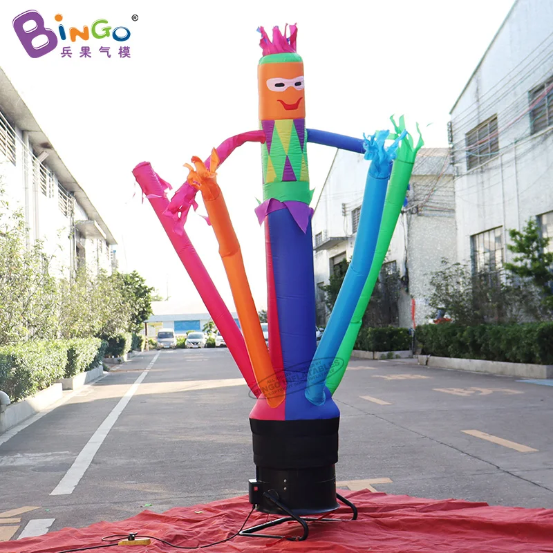 

Custom 2.4mH Inflatable Waving Air Dancer For Shop Decoration Advertising Dancing Tube Man - BG-A1351