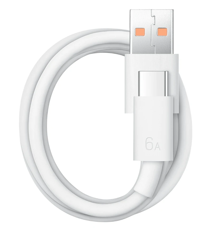 Original for Huawei Phone SuperCharge 6A Type C Data Cable for Huawei P60 P70 P50 Pro Mate50 Mate70 Mate 60 Pro USB A to C Cable