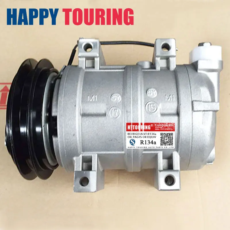 DKS15CH AC Compressor for Mitsubishi L200 2.5 TD D 4D56T MR190619 506011-7303 506011-7301 506211-6520 5060117303 5062116522