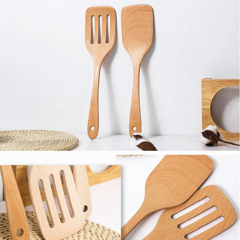 Wood Spatula Kitchen Accessories Non-Stick Cookware Cooking Tools Gift Wooden Shovel Kitchen Tool Kitchen Cooking Utensil Tool