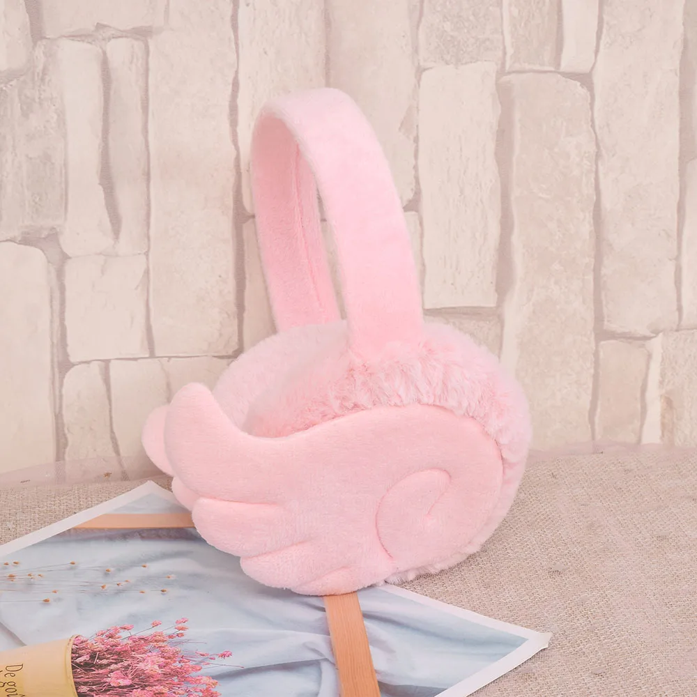 Earmuffs de pelúcia para meninas aquecedores de ouvido protetor de pele fones de ouvido quentes fone de ouvido feminino