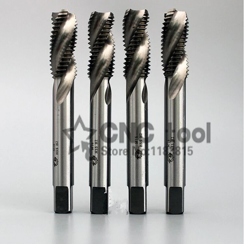 New 1PCS M22/M24/M27/M30/M22*1.5/M24*1.5/M27*1/M27*1.5 high speed steel machine taps spiral groove machine tap,Spiral Thread Tap