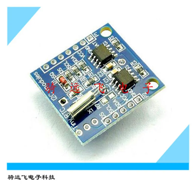 소형 RTC I2C 모듈, 24C32 메모리 DS1307 클록