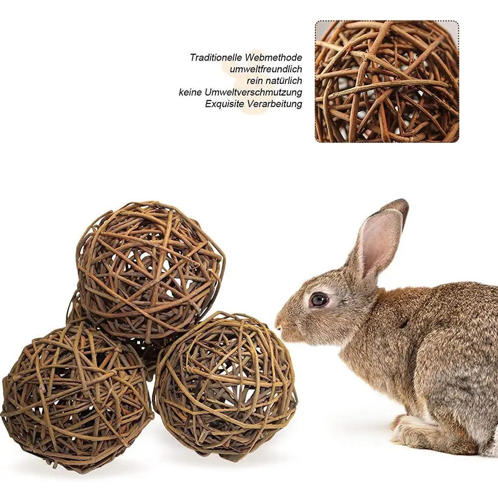 Bolas de mimbre de 10cm, ramas de sauce Natural, decoraciones para rascar mascotas, juguete para el hogar, fiesta, boda, cumpleaños, ratán, Cristo Z7A5, 1 ud.