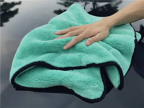 Lucullan 1200GSM Супермягкая сушильная салфетка из микрофибры Ультра впитывающая способность Aqua Deluxe Полотенце для мытья автомобиля