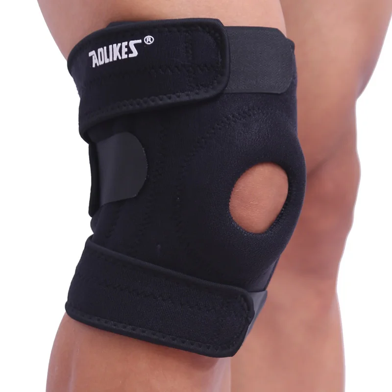 1PCS Adjustable Patella Support Belt Leg Knee Pad Brace Fastener Sporting Basketball Kneepad Fitness Knee Protector Bandage Tape