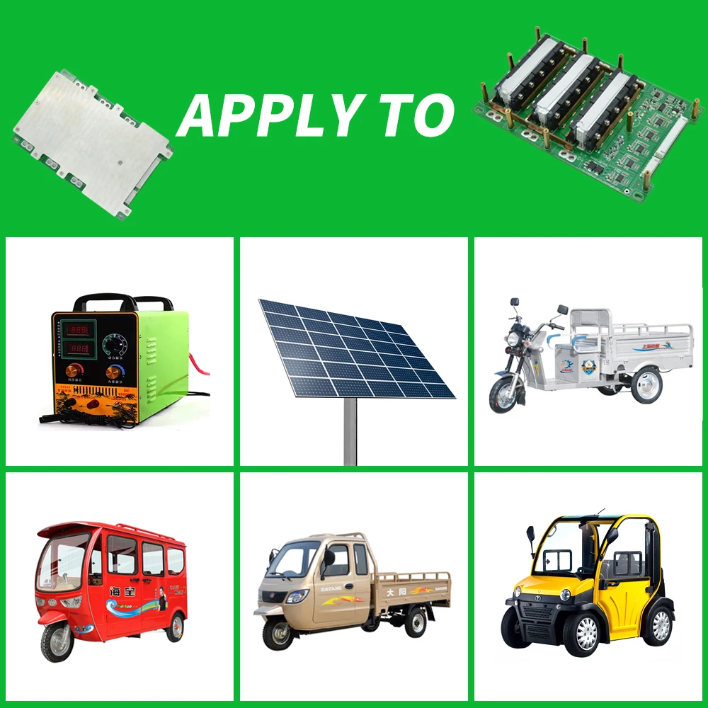 Lifepo4 BMS 8S 24V 200A 25,6 V 29,2 V 18650 batería de litio, placa de protección ecualizador con Control de temperatura de equilibrio