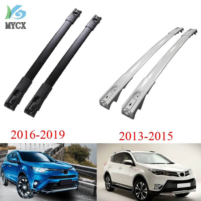 

Dedicated cross bar roof bar Transverse roof rack for Toyota RAV4 2013-2019,produced by ISO9001:2008 big manufacturer,load 150KG