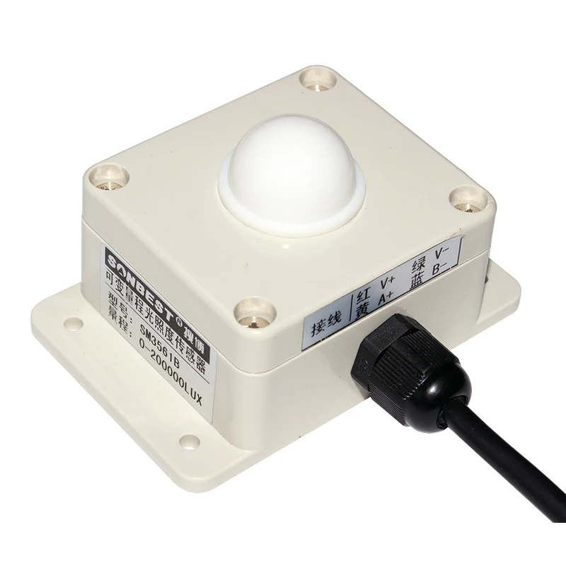 Temperature and Humidity Sensor 20w Illuminance Current and Voltage Rs485 Collector Brightness Transmitter