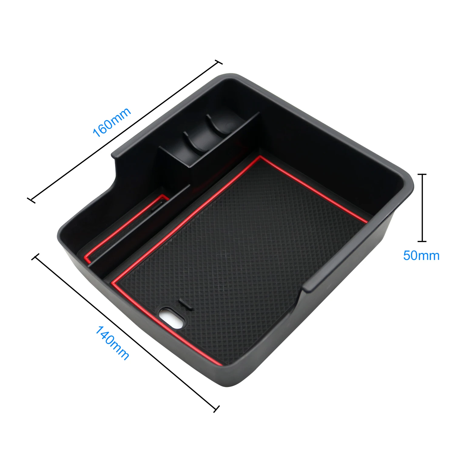 LFOTPP Car Armrest Storage Box for Kia Ceed SW GT 2018-2022 2023 Central Control Container Auto Interior Ceed Accessories 2023