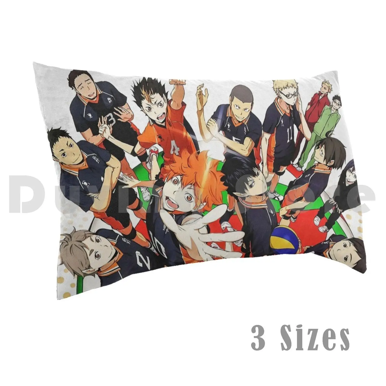 Captains Pillow Case Printed 50x75 Ushijima Oikawa Daichi Handsome Terushima Kuroo Kenma Kids Anime