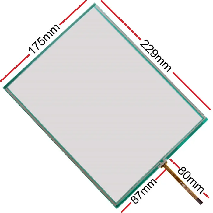 

New 10.4 "4-wire resistive touch screen is suitable for N010-0544-X122/013G 229*175mm