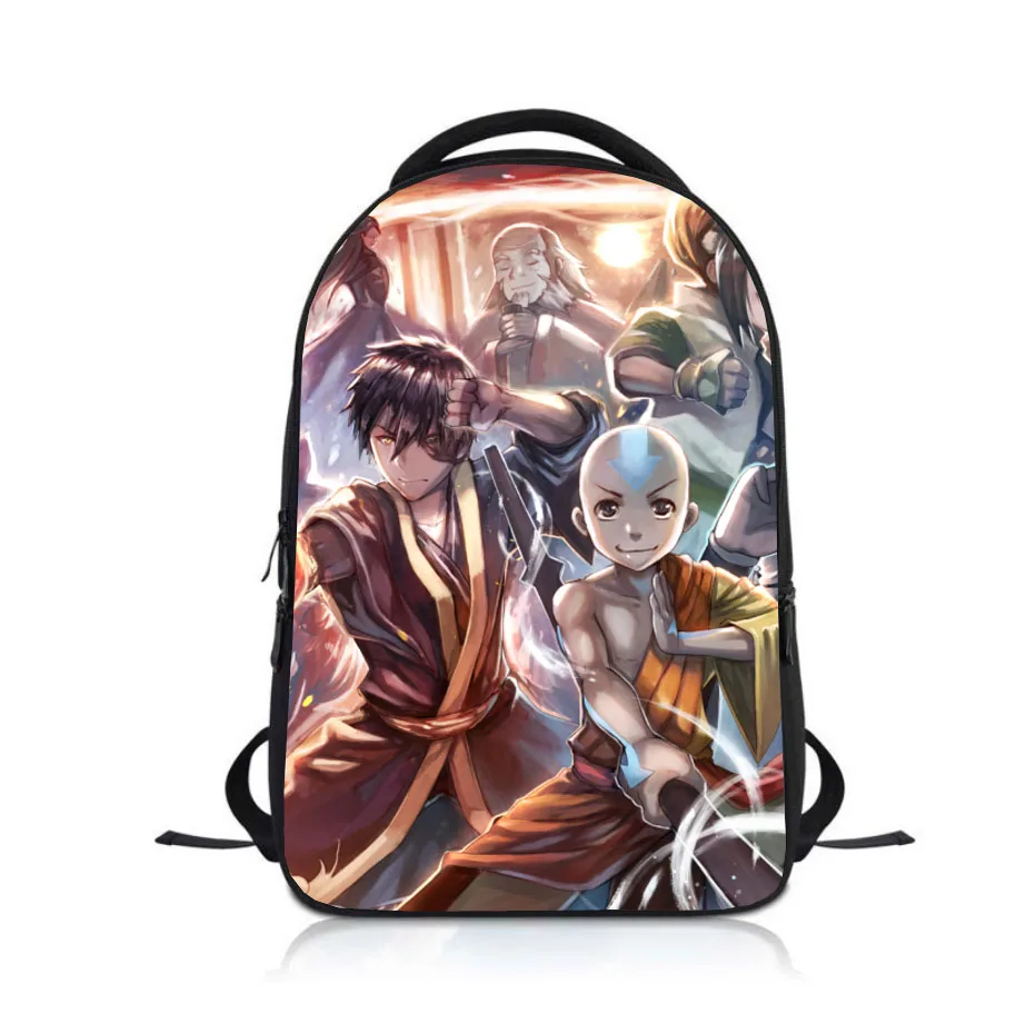 Anime Avatar Studenti Zaino Borsa da scuola Bambini Cartoon Zaino Ragazzi Ragazze Zaino Bambini Bookbag Satchel