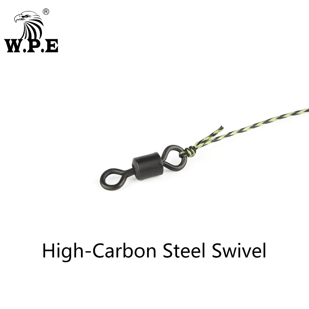Hair Rig W.P.E. para Carpa – Montaje Profesional 2/4/6
