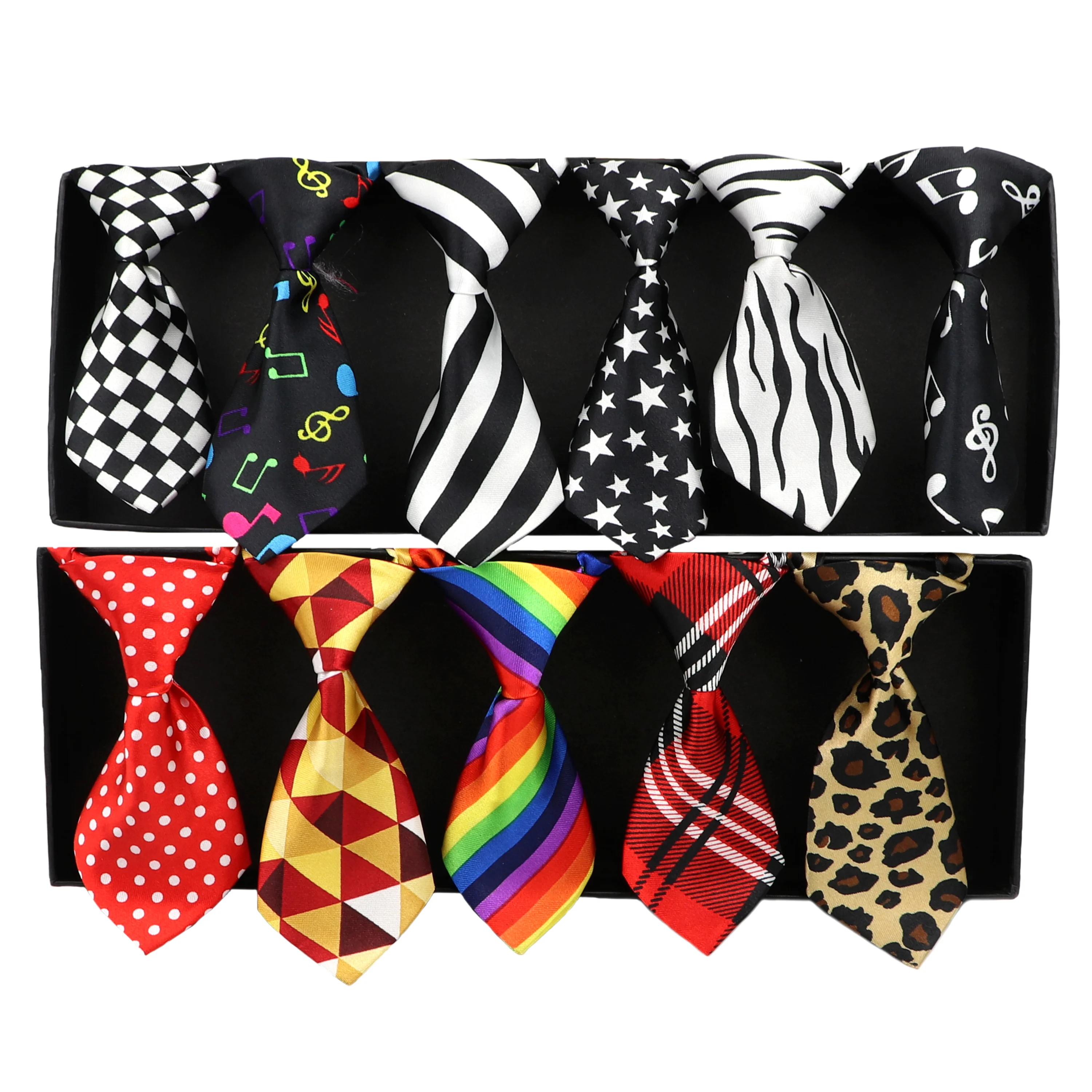 Kid Boy Fashion Tie Colorful Musical Notes Leopard Plaid Baby Pet Necktie Chic Family Butterfly Party Dinner Wedding Cute Bowtie