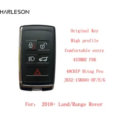 433mhz ncf29a4v keyless remoto inteligente carro chave fob JK52-15K601-DE/f/g peps original para land rover range rover 2018 2019 2020