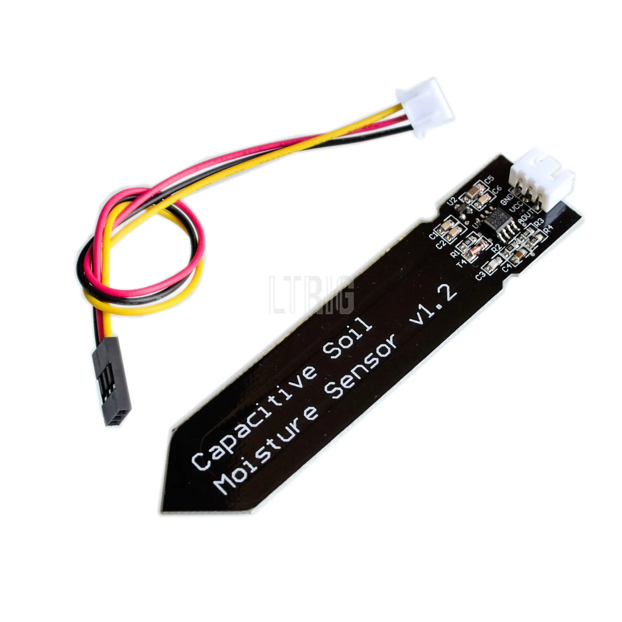 

LTRIG Custom 1PCSCapacitive soil moisture sensor not easy to corrode wide voltage wire for arduino