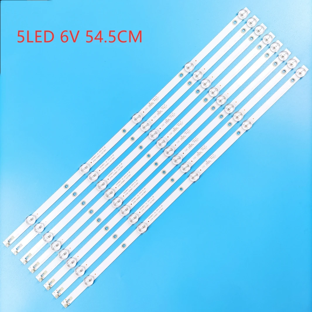 New 8 PCS/lot 5LED 545mm LED Backlight Strip for 55PUF6092 K550WDC1 A2 4708-K55WDC-A1113N01 K550WD-A2113N01 471R1P79