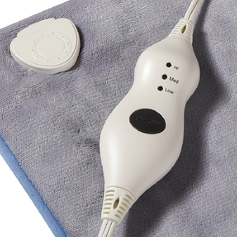 Microplush 세척 가능한 전기 난방 패드 발 워머 매트, 110V US 플러그, 50W, 발 가열 전기 열 패드, 보티 겨울 워머