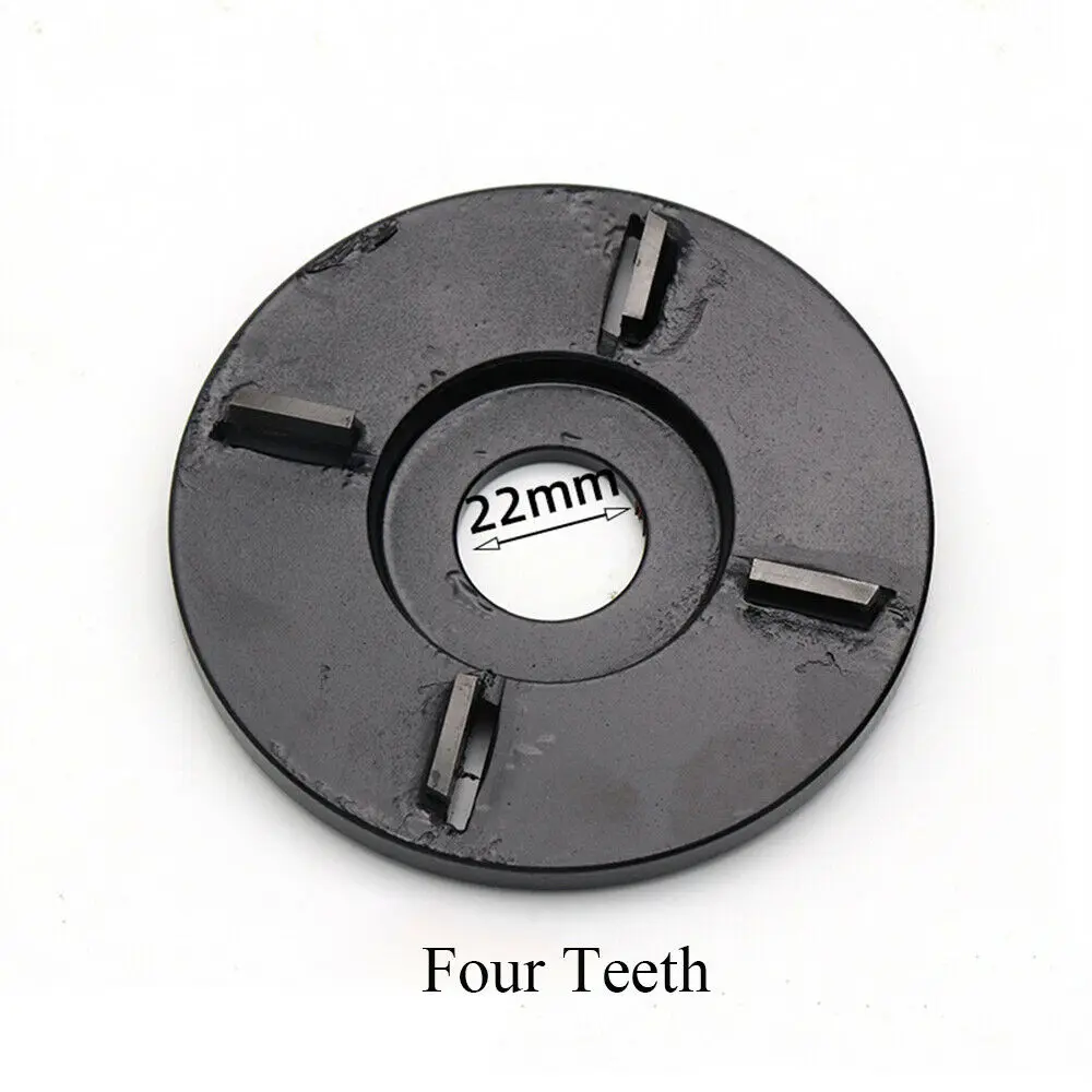 Cuchilla de disco de tallado para carpintería, cortador de fresado para amoladora angular de 22mm, 3/5/6 dientes