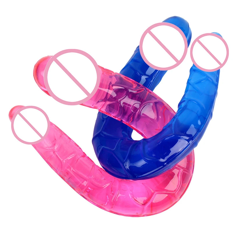 G Sopt Keine Vibrator Sex U Form Doppel Big Realistische Dildo Vagina Anal Penis Künstliche Penis Dildos Sex Spielzeug Für frauen Sexoshop