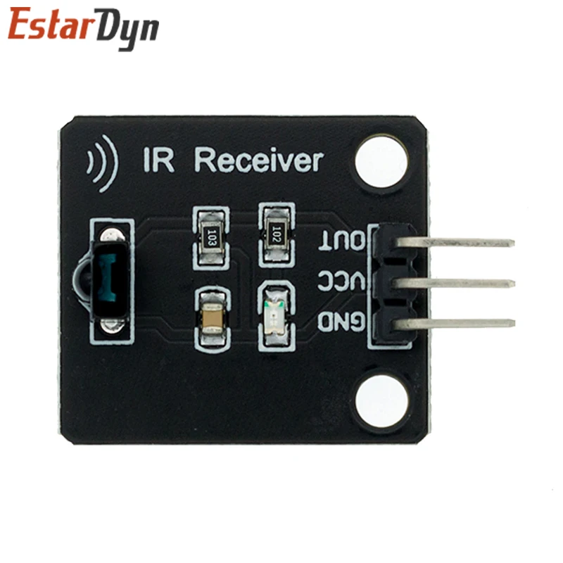 Módulo transmisor infrarrojo IR Digital, módulo de Sensor receptor infrarrojo para Arduino, bloque de construcción electrónico, 38khz