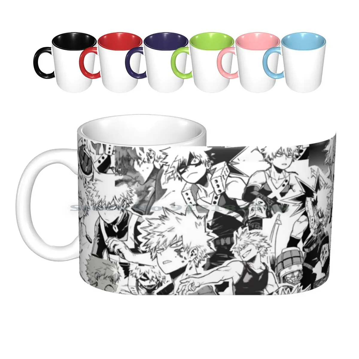 Katsuki Bakugo Ceramic Mugs Coffee Cups Milk Tea Mug Katsuki Bakugo Katsuki Bakugo Kacchan Ua Mha Bnha Boku No Hero Academia