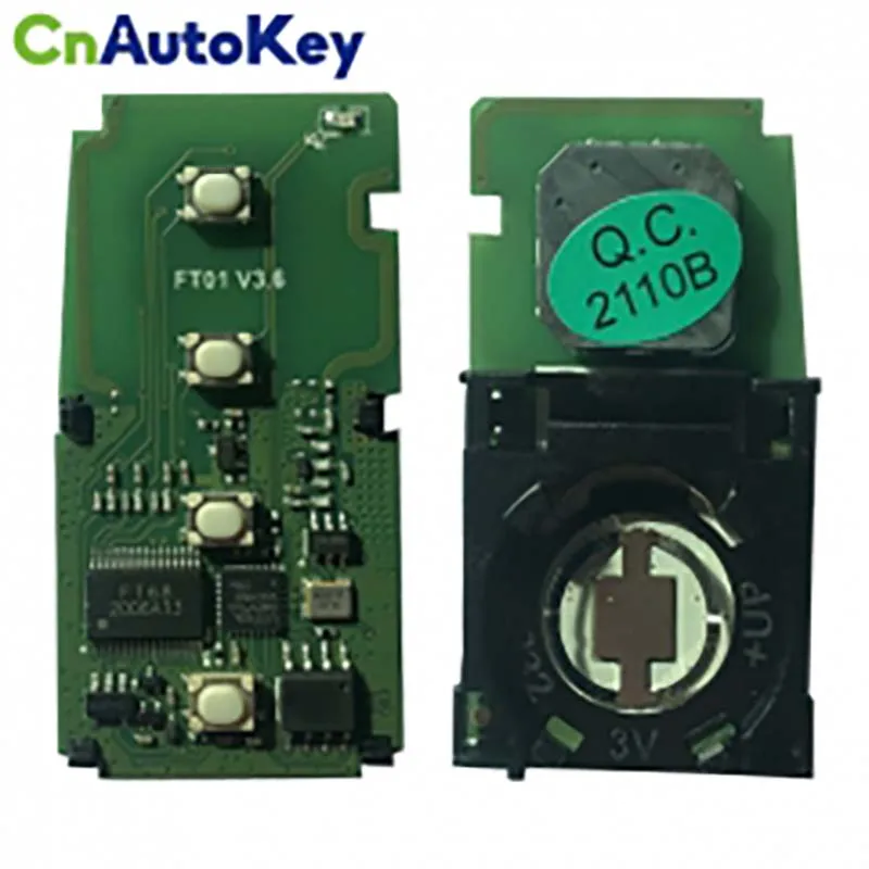 

Lonsdor FT01-2110B PCB Board Fit For Toyota Lexus Smart Remote Key 281451-2110 2020 Board Number with 312/ 314MHz