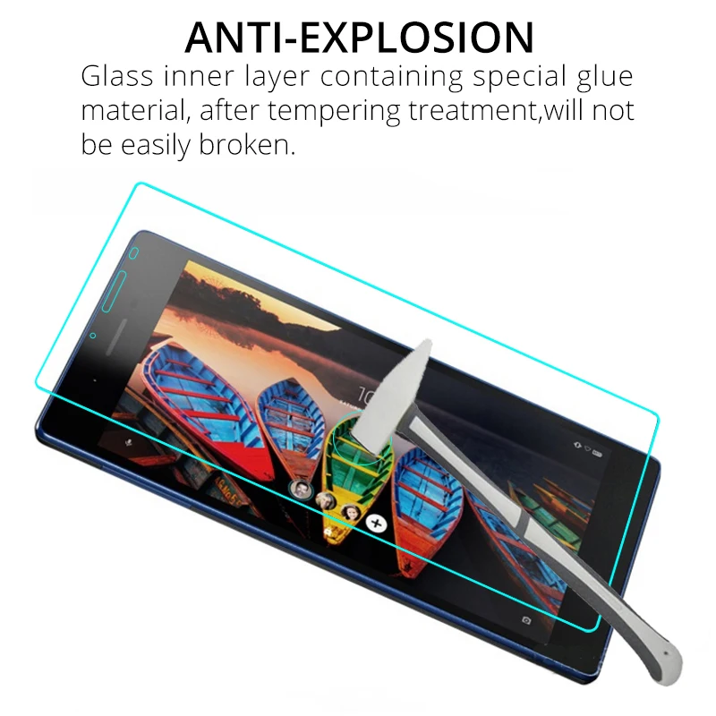 9H Tempered Glass Screen Protector for Lenovo Tab 3 7 Essential 710 710I 710F Tab3 TB3-710F 7.0 inch Tablet Screen Guard