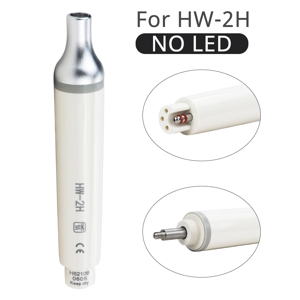 1Pc ultradźwiękowy Piezo skaler rękojeść HW-3H LED pasuje do SATELEC DTE dzięcioł EMS VRN Dental ultradźwiękowy skaler