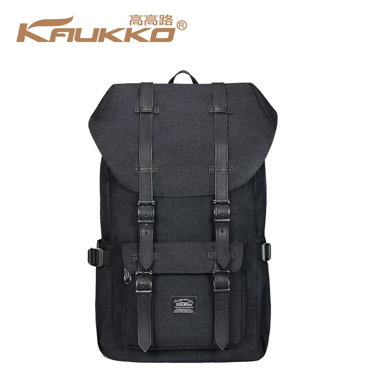KAUKKO Laptop Backpack For School & College - Fits 15.6 Inch Notebook, Multiple Pockets, Water Bottle Holder
