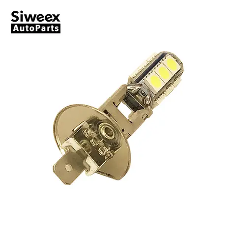 1 шт. Большая H1 Высокая мощность 13 SMD 5050 Светодиодная лампа Белая автомобильная фара Противотуманные фары Лампа постоянного тока 12 В