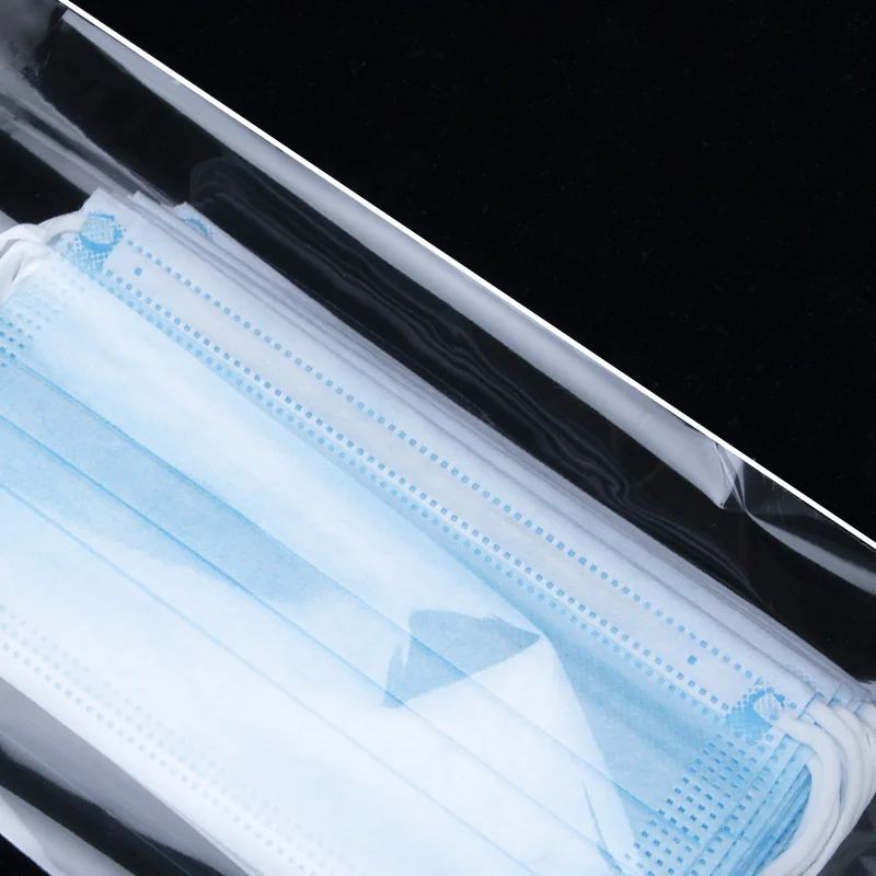 TETP 100 Stück 5 Drähte transparente selbstklebende Beutel, wiederverschließbar, wasserdicht, Geschenk, Lebensmittel, Süßigkeiten, Verpackung, OPP-Plastiktüte, Zellophan-Aufbewahrung – Detail 4
