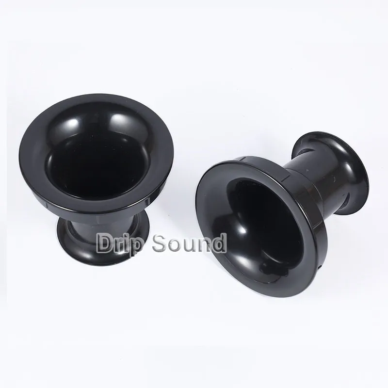 1 шт., порт динамика, трубка, бас-сабвуфер, стерео аудио, рефлекторная трубка, вентиляционное отверстие для громкоговорителя 116x108 мм # Черный