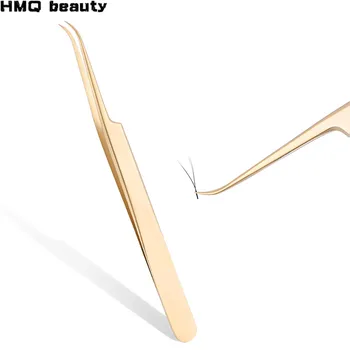 스테인레스 스틸 눈썹 가짜 속눈썹 족집게 속눈썹 확장 네일 메이크업 도구 고품질 파인 팁 직업 족집게
