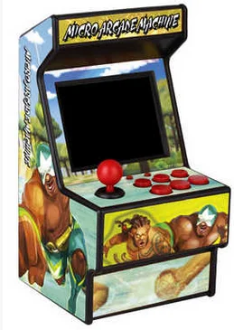 ألعاب أركيد صغيرة 156 ألعاب كلاسيكية محمولة باليد للأطفال والكبار شاشة ملونة محمية بالعين 2.8 بوصة وبطارية قابلة للشحن