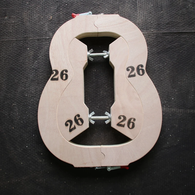 21-23-26 inch ukulele production and assembly mold guitar combination mold DIY tool material